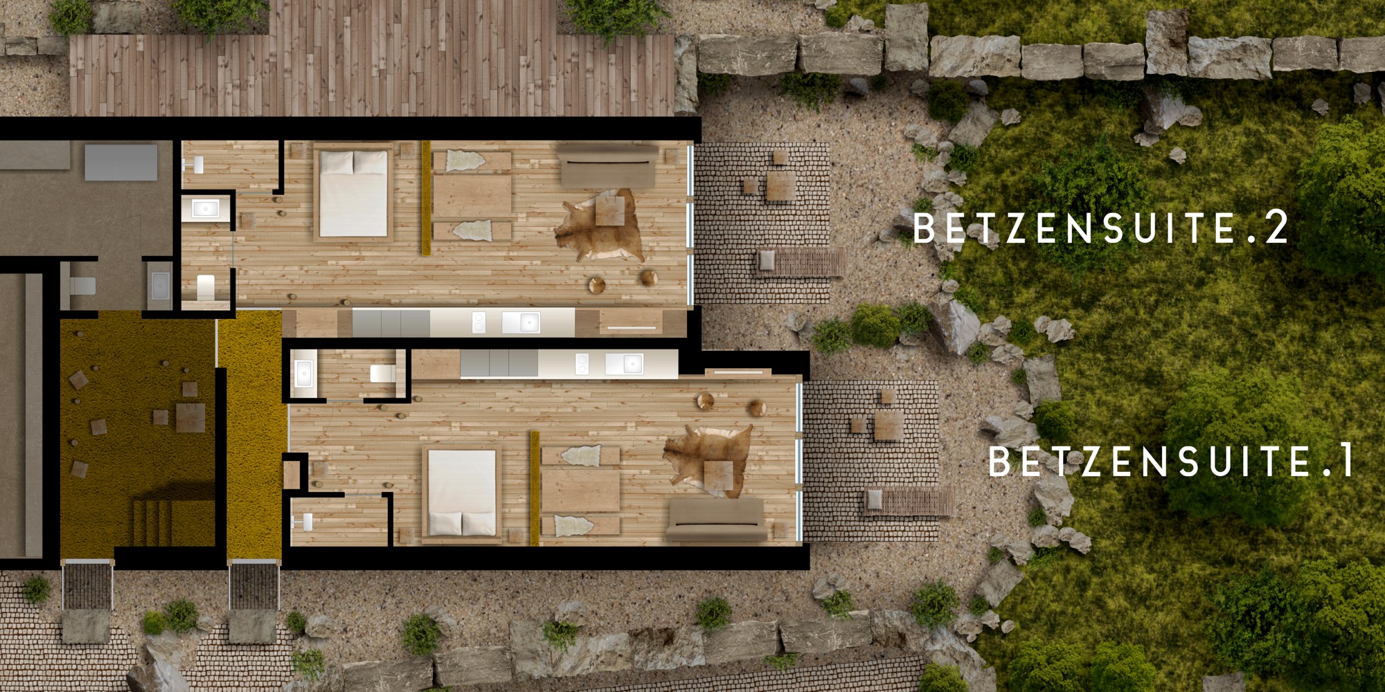 REFUGIUM.BETZENSTEIN | Grundrisse Ferienwohnungen, Bio-Hotel Bayern, Natururhotel Deutschland, Bio-Design-Apartments, Öko-Hotel Bamberg, Bayreuth, Nürnberg, Preise Ferienhaus Franken