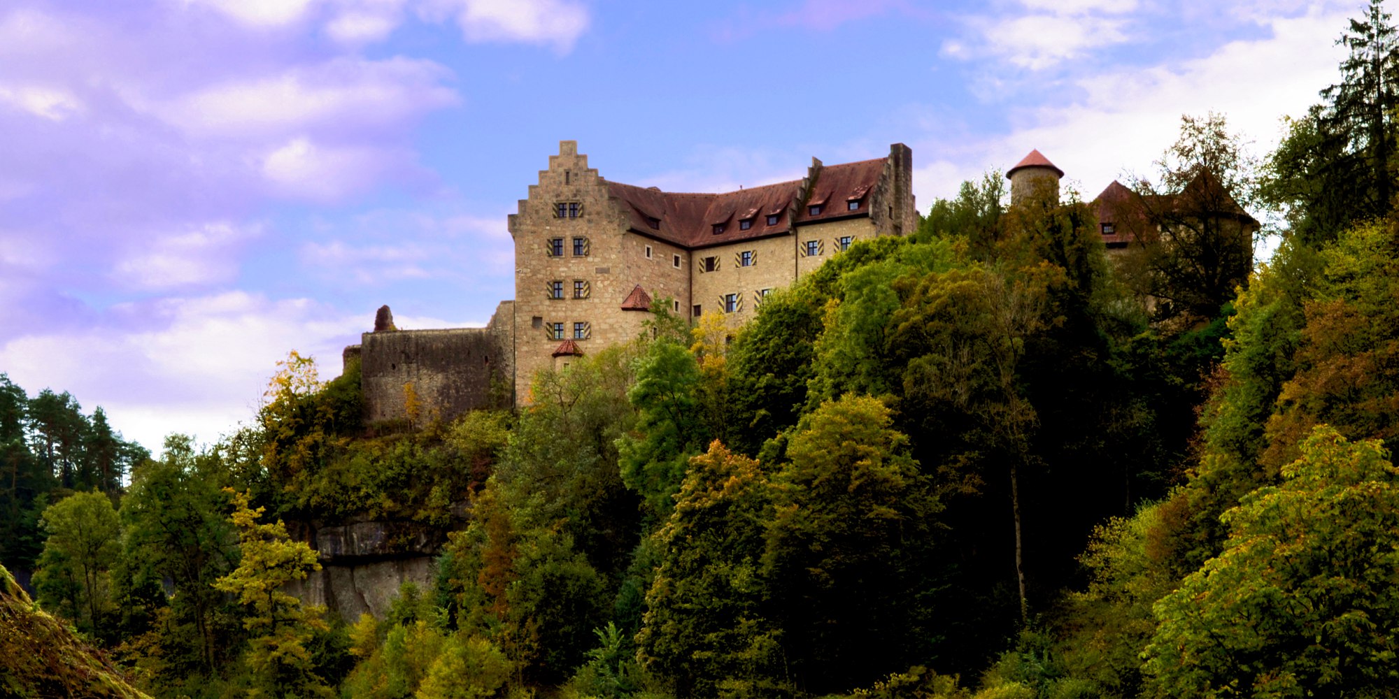 Bio-Natururlaub Fränkische Schweiz | Burg Rabenstein, Bayern, Deutschland - Natur erleben